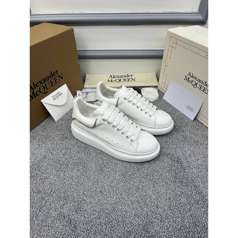 Alexander McQueen White Fermuar