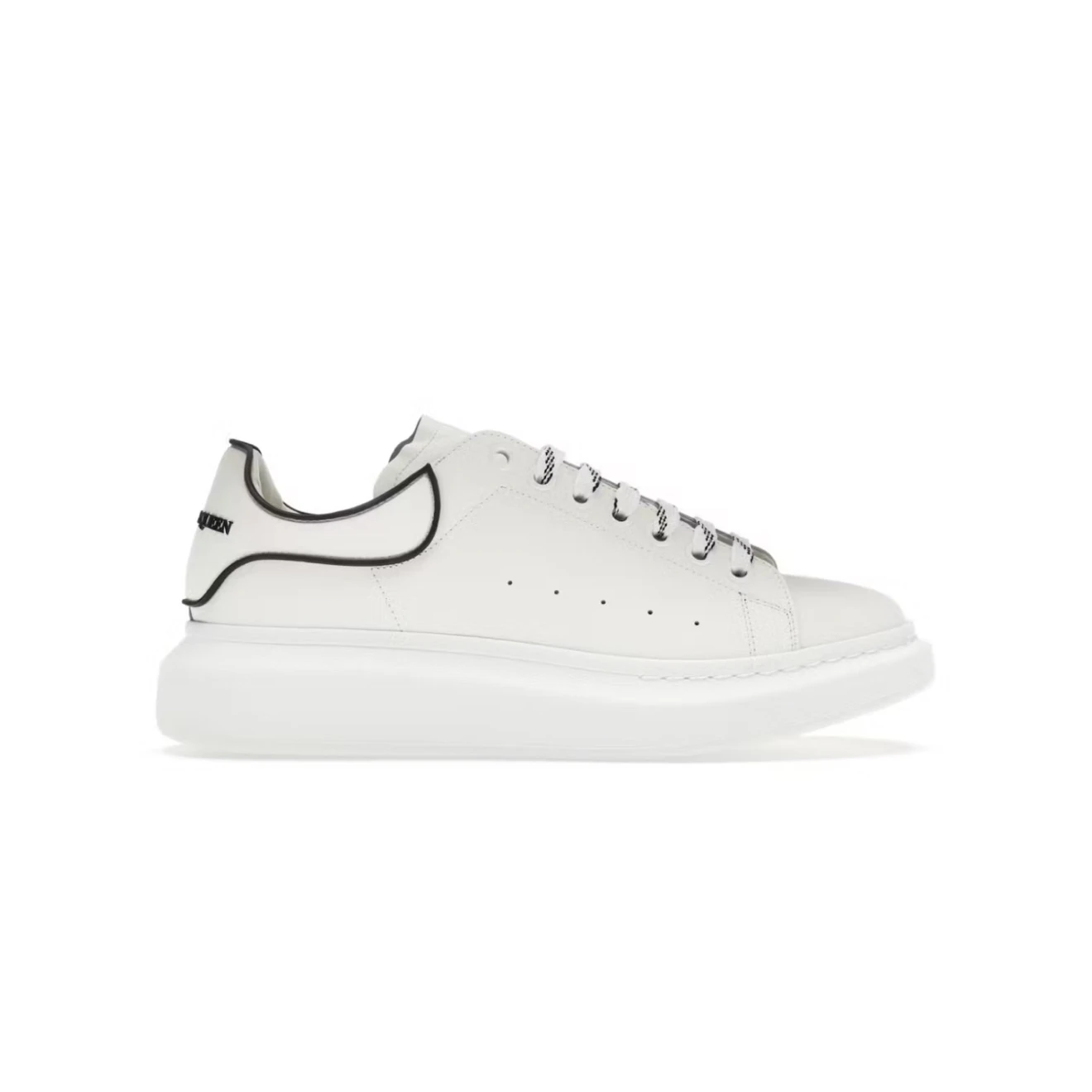 Alexander Mcqueen White Black Trim