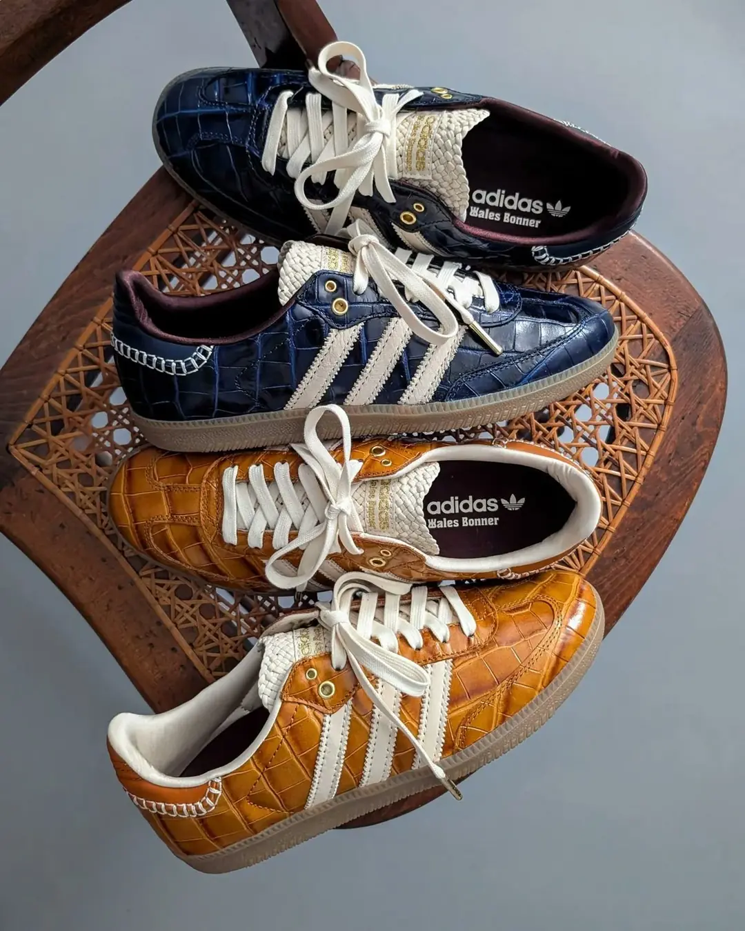 Adidas Samba | Wales Bonner Navy Blue