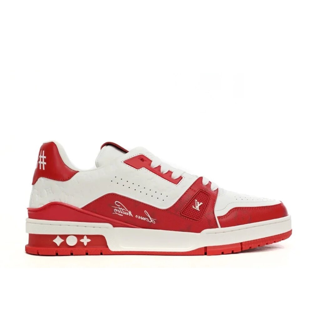 Louis Vuitton Trainer 'White Red'