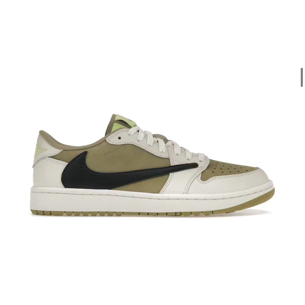 Jordan 1 Retro Low Golf Travis Scott Neutral Olive