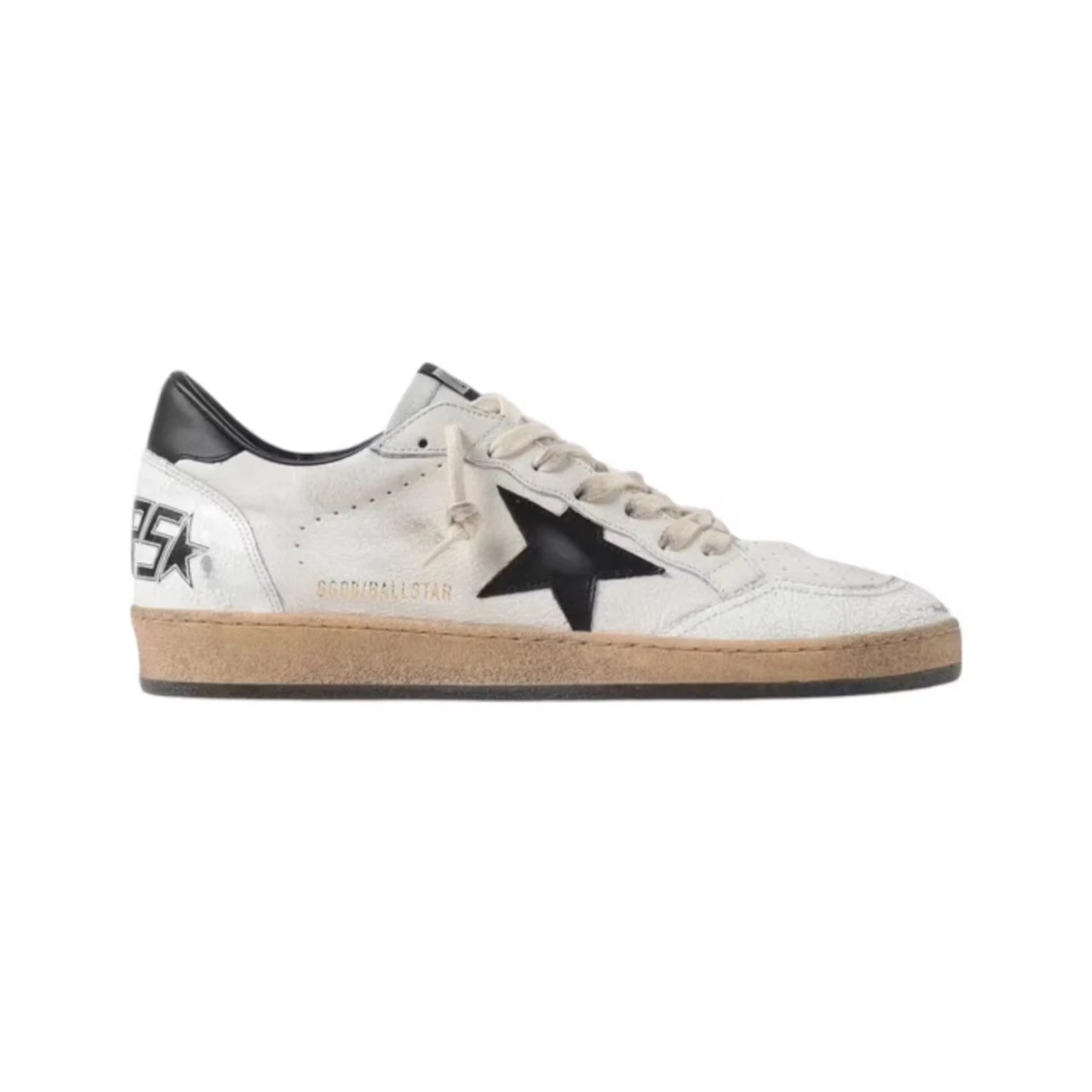 Golden Goose Ball Star White Black SS25